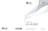 LG LGA350 User manual