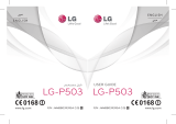 LG LGP503 Owner's manual