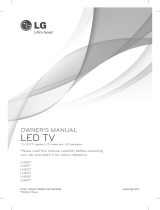 LG 32LN5100 Owner's manual