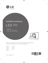 LG 55LB750T Owner's manual