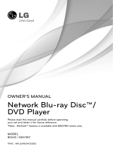 LG BD550 Owner's manual