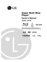 LG BH100-P Owner's manual