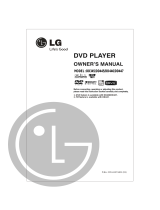 LG DD447-P Owner's manual