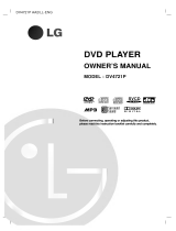 LG DV4721P Owner's manual