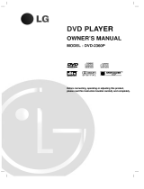 LG DVD-2360P Owner's manual