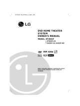 LG HT202SF-A9 Owner's manual