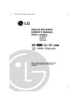 LG HT762TZ Owner's manual