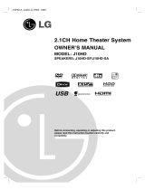 LG J10HD-A Owner's manual