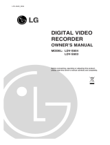 LG LDV-S504 Owner's manual