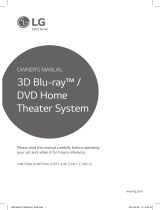 LG LHB755W User manual