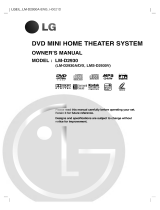 LG LM-D2930A Owner's manual
