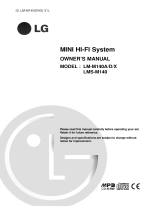 LG LM-M140 User manual