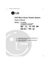 LG LXS-D5230V Owner's manual