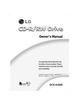 LG GCE-8160B User manual