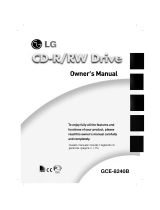 LG GCE-8240B Owner's manual