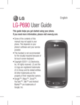 LG LGP690 User manual