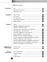 LG GR-L207DTZ Owner's manual