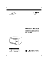 LG MC-7688DP.BDRQEIL Owner's manual