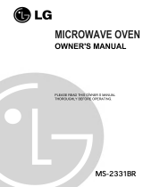 LG MS-2331BR Owner's manual