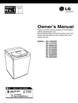 LG WF-N6836DN Owner's manual