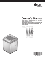 LG WF-T7519QL Owner's manual