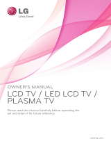 LG 32LV355C Owner's manual