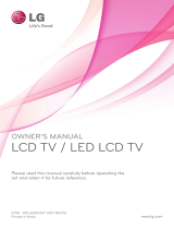 LG 42LK455H Owner's manual