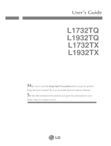 LG L1932P User manual