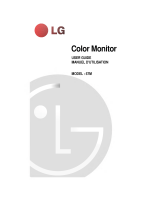 LG STUDIOWORKS 57M(57M) Owner's manual