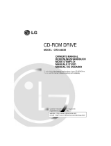 LG CRD-8483B Owner's manual