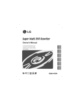 LG GSA-H12N User manual