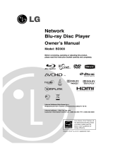 LG BD300 User manual