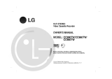 LG CC990TW Owner's manual