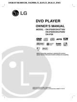 LG DK8951ECM User manual