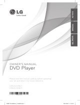 LG DP827 User manual