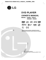 LG DS455 Owner's manual