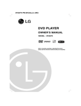 LG DV287K-PM User manual