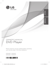 LG DVX642 User manual