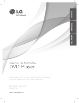 LG DVX697K User manual