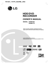 LG HDR676X User manual