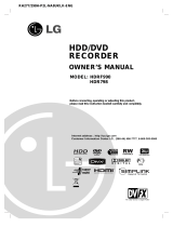LG HDR798 User manual
