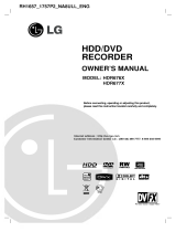 LG HDR677X User manual