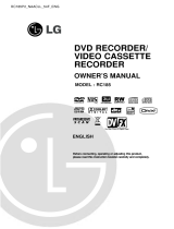 LG RC185P2 User manual
