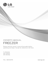 LG F-2004SQ User manual