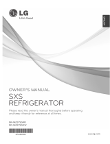 LG GR-M257SGKR User manual