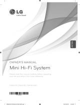 LG CM4230 User manual