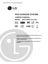LG DKS-7000Q User manual