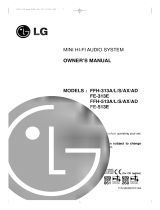LG FFH-313AD Owner's manual