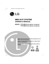 LG FFH-M515X User manual