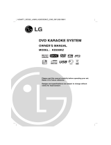 LG KD250 User manual